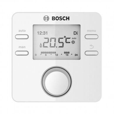 BOSCH  CW 100 nuo lauko temperatūros valdomas reguliatorius su lauko jutikliu