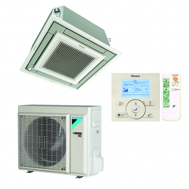 DAIKIN FFA25A9 RXM25N9 SPLIT (FULLY FLAT COMPACT) kasetinis oro kondicionierius