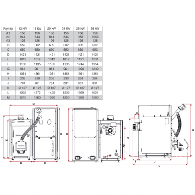 Defro Smart EkoPell 16 granulinis katilas 3