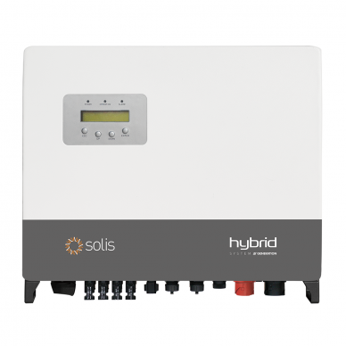 Hibridinis inverteris Solis 5 kW trifazis, RHI-3P5K-HVES-5G