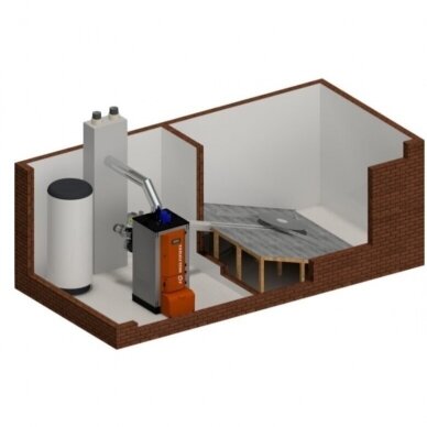 LAZAR MULTIFUEL 150 BIOMASĖS KATILAS 1