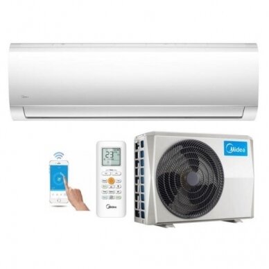 MIDEA BLANC MA-12NXD0-I + MA-12N8D0-O sieninis inverterinis oro kondicionierius