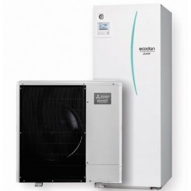 MITSUBISHI ELECTRIC ZUBADAN PUD-SHWM120YAA / EHST20D-YM9D ORAS-VANDUO ŠILUMOS SIURBLYS (12 KW)