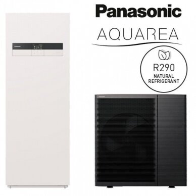 Panasonic Aquarea "Viskas viename" L kartos šilumos siurblys WH-ADC0509L6E5 / WH-WDG07LE5