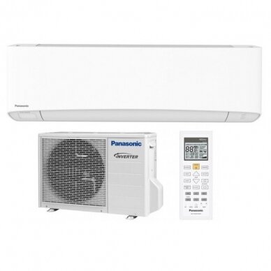 Panasonic Etherea Inverter+ CS-NZ25YKE + CU-NZ25YKE šilumos siurblys 2,5/3,4kW