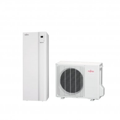 Šilumos siurblys Fujitsu Comfort WGYA100DG6 WOYA100LFTA 10.0/8.5kW su 190 L talpa vienfazis