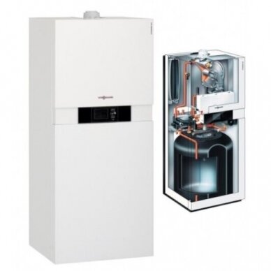 VIESSMANN VITODENS 222-F 35kw dujinis kondensacinis katilas